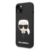 Karl Lagerfeld Silicone Ikonik Karl`s Head MagSafe - Etui iPhone 14 (czarny)